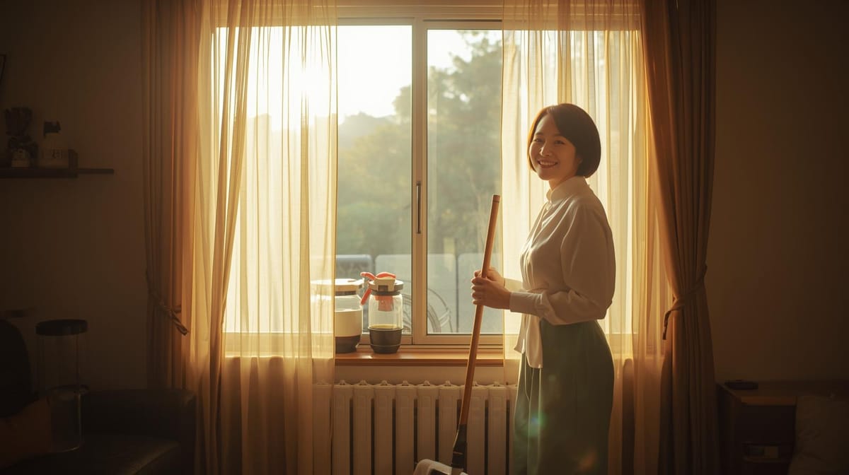 50대 주부의 특급 노하우: 가을 청소로 '몸과 마음'을 가볍게!