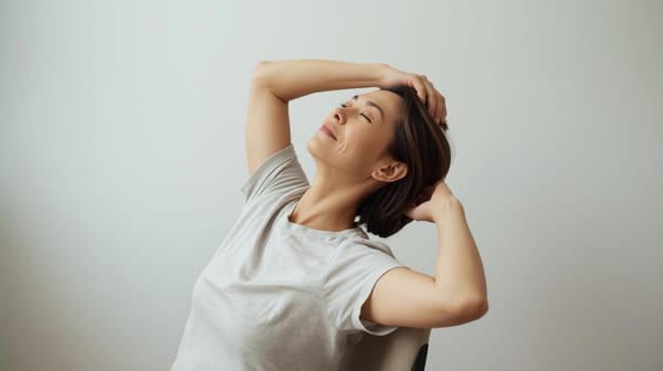 간단 1분 스트레칭! 스마트폰으로 인한 눈 피로·목·어깨 뻐근함 지금 바로 해소