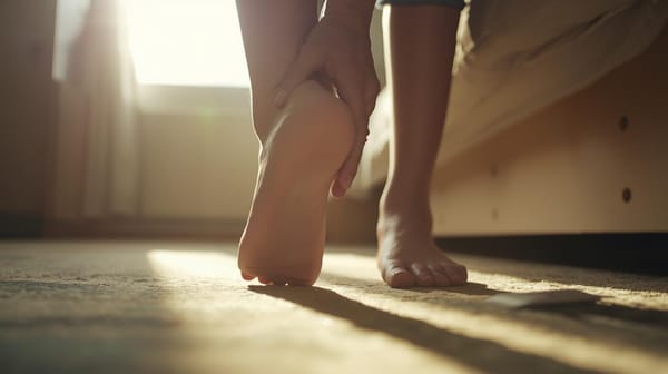 50대 여성의 발 통증, 단순 노화가 아니다! 발바닥 통증의 진짜 원인 [1편]